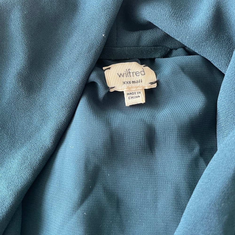 Wilfred teal dress